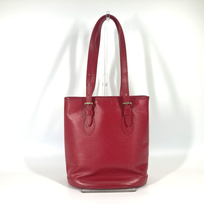 LOUIS VUITTON Shoulder Bag M5899E Epi Leather Red Epi Petit BucketPM W