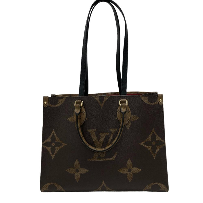 LOUIS VUITTON Handbag M45321 leather Brown Monogram Giant Reverse On t