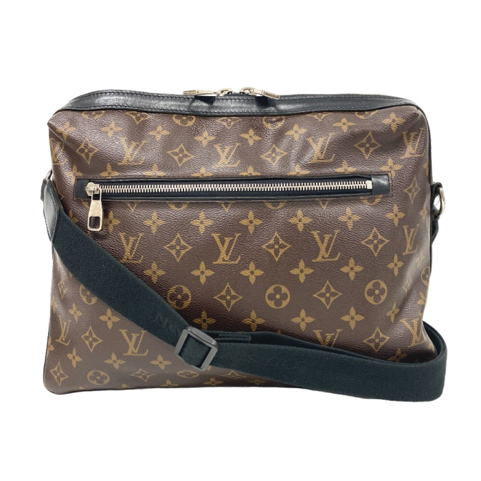 LOUIS VUITTON Shoulder Bag M40387 leather Brown Monogram macacer Torre