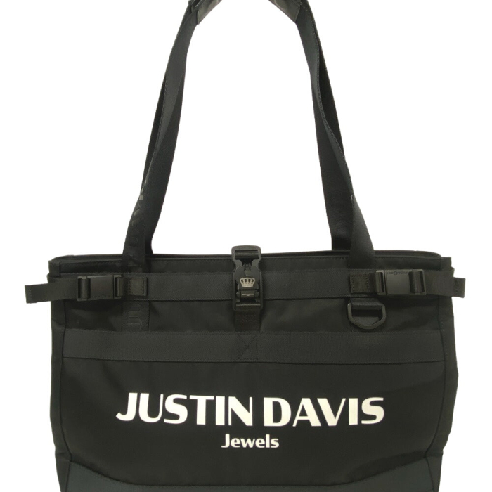 Justin Davis Tote Bag Nylon black ATTRACT