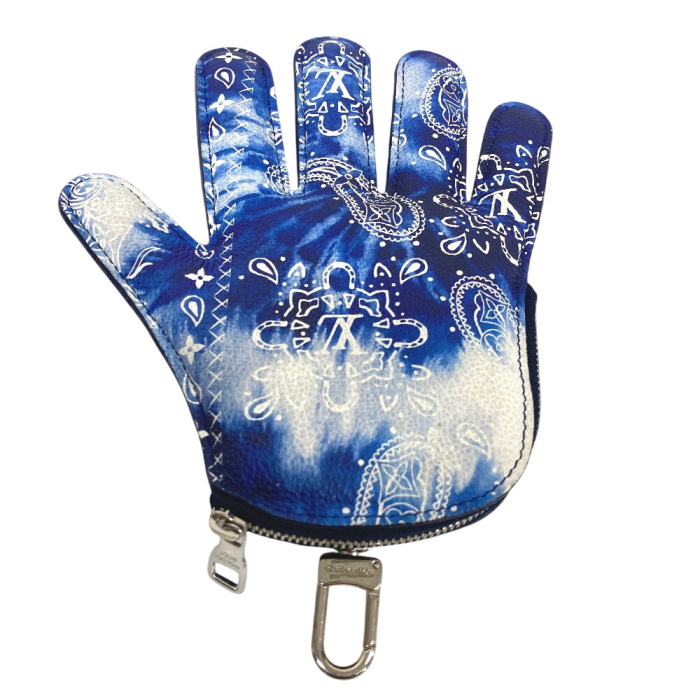 LOUIS VUITTON Pouch M81410 PVC blue Monogram HIGH 5