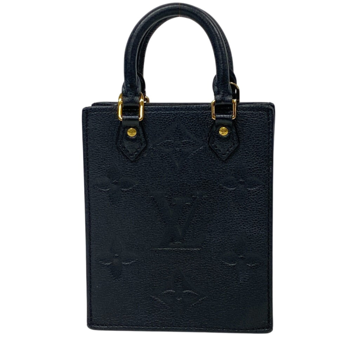 LOUIS VUITTON Shoulder Bag M81417 leather Navy Monogram Unplant Sac Pl
