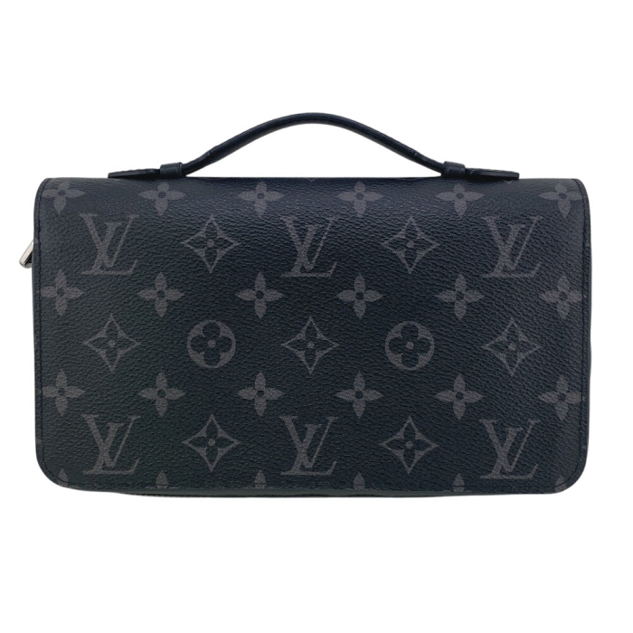 LOUIS VUITTON Long Wallet Purse M61698 Monogram Eclipse black Monogram