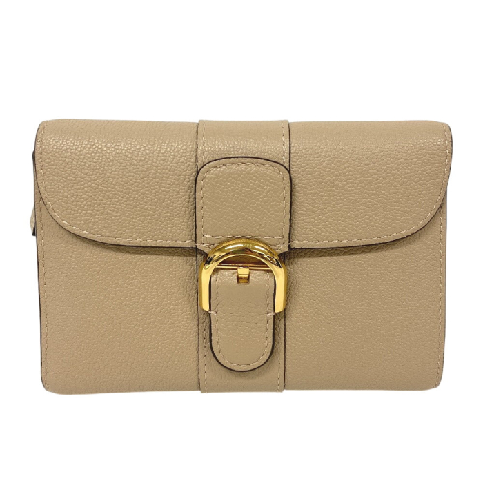 DELVAUX Bifold Wallet leather beige AB0493AAU0 24FDO